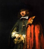 Rembrandt  - Bilder Gemälde - Portrait des Jan Six