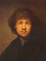 Rembrandt  - Peintures - Autoportrait