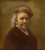 Rembrandt  - Peintures - Autoportrait