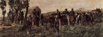 Giovanni Fattori - Bilder Gemälde - Der Fürst Amadeo Feritio in Custoza