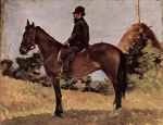 Giovanni Fattori  - Peintures - Cavalier