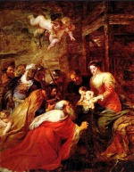 Peter Paul Rubens - paintings - Anbetung der Heiligen Drei Koenige