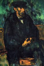 Paul Cezanne  - Bilder Gemälde - Portrait des Vallier