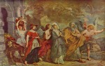 Peter Paul Rubens - paintings - Flucht Lots