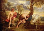 Peter Paul Rubens  - Bilder Gemälde - Kreuztragung Christi