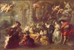 Peter Paul Rubens  - Bilder Gemälde - Liebesgarten