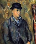 Paul Cezanne  - Bilder Gemälde - Portrait seines Sohnes Paul Cezanne