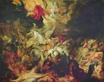 Peter Paul Rubens  - Bilder Gemälde - Niederlage Sanheribs