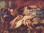Peter Paul Rubens  - Bilder Gemälde - Philopoemen von einer alten Frau erkannt