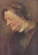 peter paul rubens  - Bilder Gemälde - Portrait einer alten Frau