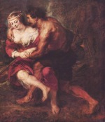 Peter Paul Rubens  - Bilder Gemälde - Schäferszene