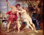 peter paul rubens  - Bilder Gemälde - Venus und Adonis