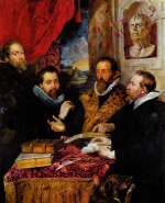 peter paul rubens  - Bilder Gemälde - Vier Philosophen