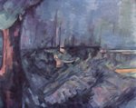 Paul Cezanne  - Bilder Gemälde - See von Annecy