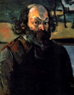 Paul Cezanne  - Peintures - Autoportrait