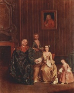 Pietro Longhi - Peintures - Le tailleur