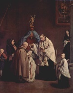 Pietro Longhi - Peintures - Baptême