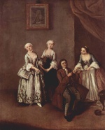 Pietro Longhi  - Bilder Gemälde - Familie