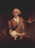 Pietro Longhi  - Bilder Gemälde - Portrait des Francesco Guardi