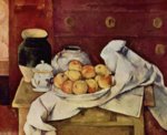 Paul Cezanne  - Bilder Gemälde - Stillleben