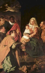 Diego Velazquez - paintings - The Adoration of the Magi