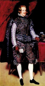 Diego Velazquez - Bilder Gemälde - Portrait des Philipp IV.