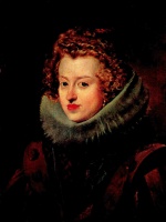 Diego Velazquez - Bilder Gemälde - Portrait der Infantin Maria von Österreich