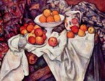 Bild:Stillleben mit Äpfeln und Orangen