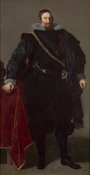 Diego Velazquez  - Bilder Gemälde - Portrait of the Count-Duke of Olivares