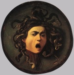 Michelangelo Caravaggio - Bilder Gemälde - Medusa