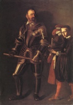 Michelangelo Caravaggio  - Peintures - Portrait d´Alof de Wignacourt