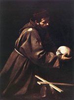 Michelangelo Caravaggio  - paintings - Heiliger Francis