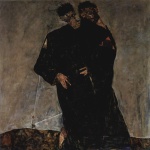Egon Schiele - Bilder Gemälde - Eremiten