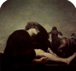 Johann Heinrich Füssli - Bilder Gemälde - Die Einsamkeit bei Tagesanbruch