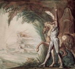 Johann Heinrich Füssli - paintings - Hagen und die Undine von Danubius