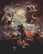 Sebastiano Ricci - Peintures - Allégorie de la Toscane