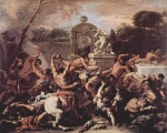 Sebastiano Ricci - Bilder Gemälde - Kampf der Kentauer und Lapithen