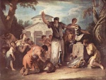 Sebastiano Ricci - Peintures - Offrande pour le dieu Selenos