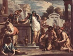 Sebastiano Ricci - Bilder Gemälde - Opfer für die Göttin Vesta
