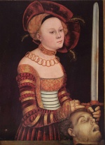 Lucas Cranach - Bilder Gemälde - Judith