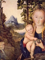 Lucas Cranach  - paintings - Madonna