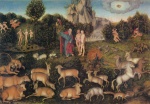 Lucas Cranach  - paintings - Paradies