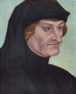 Lucas Cranach - Bilder Gemälde - Portrait des Johannes Geiler von Kaisersberg