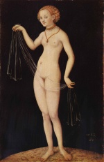 Lucas Cranach  - Peintures - Vénus