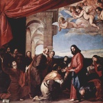 Jusepe de Ribera - Bilder Gemälde - Apostelkommunion