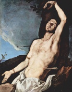 Jusepe de Ribera - Bilder Gemälde - Heiliger Sebastian