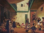 Eugène Delacroix - Peintures - Noce juive au Maroc