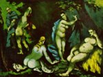 Paul Cezanne  - Bilder Gemälde - Versuchung des heiligen Antonius