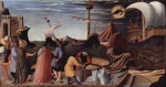 Fra Angelico  - Bilder Gemälde - Rettung der Seeleute und Bewahrung dreier Verurteilter vor dem Tod