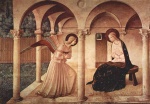 Fra Angelico  - Bilder Gemälde - Verkündigung